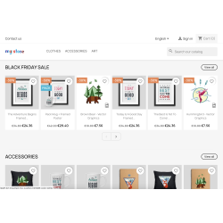 Prestashop kategooriatoodete slaiderid esilehel
